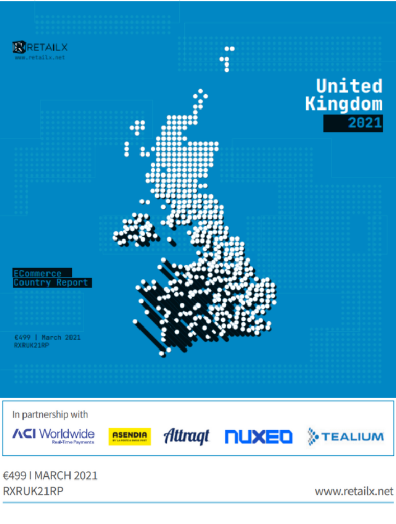 Front Cover of United Kingdom 2021 Ecommerce Country Report