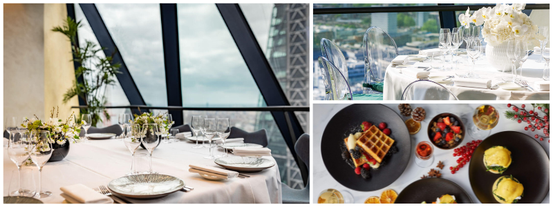 searcys at the gherkin dining room